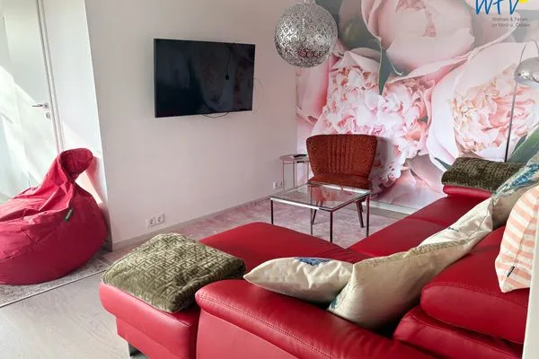 Wohnzimmer Villa Düna Ferienwohnung 5