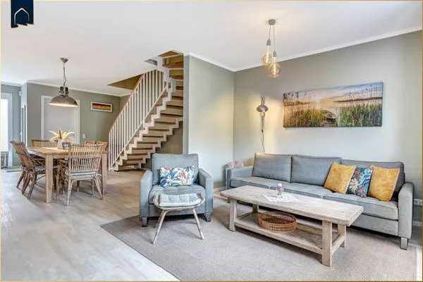 Wohnzimmer  Ferienhaus Windspiel