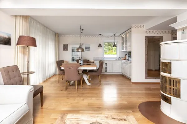 Wohnzimmer  Wohnung 14 Am Januspark