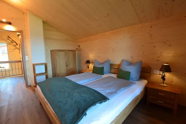 Schlafzimmer  Jägar Chalet - Feriendorf Via Claudia Haus 73