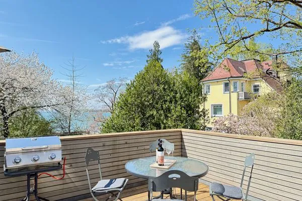  Ferienwohnung Gärtnerhäusle Nonnenhorn - Balkon