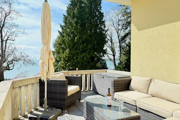 Ferienanlage Seeperle49 Ferienwohnung Seeperle49 Nonnenhorn - Balkon