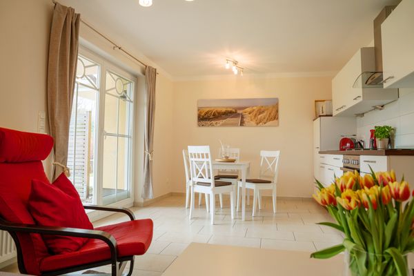  Kavelweg 33a Villa Arielle Wohnung 2  - Wohnzimmer