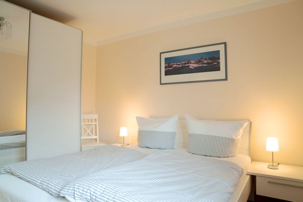 Kavelweg 33a Villa Arielle Wohnung 2  - Schlafzimmer