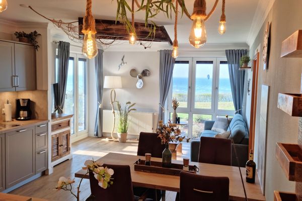  FeWo AquaMarin Stein - Wohnzimmer