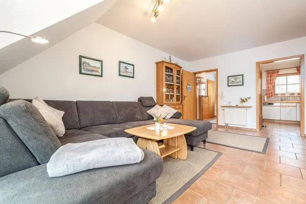 Wohnzimmer Ferienpark Freesenbruch Wohnung 3.4 - Zum Zeesenboot