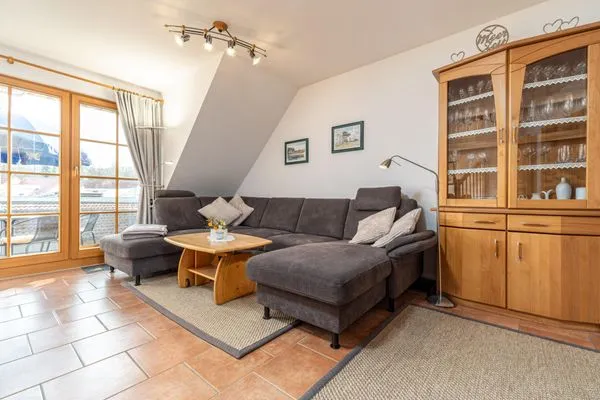 Wohnzimmer Ferienpark Freesenbruch Wohnung 3.4 - Zum Zeesenboot