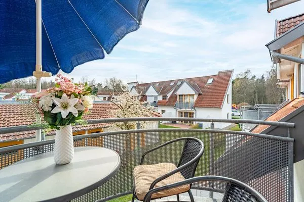 Balkon Ferienpark Freesenbruch Wohnung 3.4 - Zum Zeesenboot