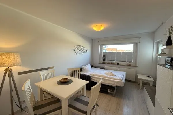 Wohnzimmer Ferienwohnung im Haus Nordland App 37