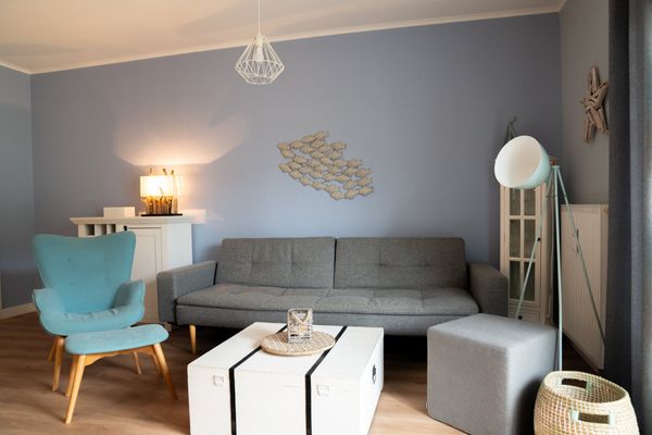  Neue Reihe 17 Wohnung Auszeit Zingst - Wohnzimmer