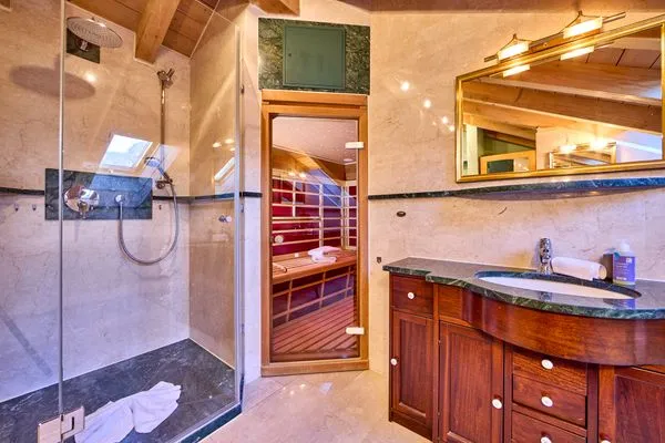 Badezimmer  Ludwig'sLodge