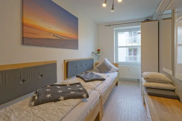 Schlafzimmer  Düne 17 Seewind