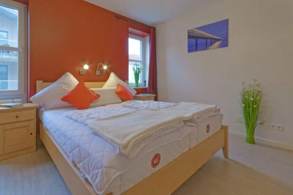 Schlafzimmer  Düne 17 Seewind