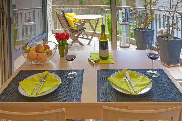 Wohnzimmer  Düne 20 SüdSeeblick