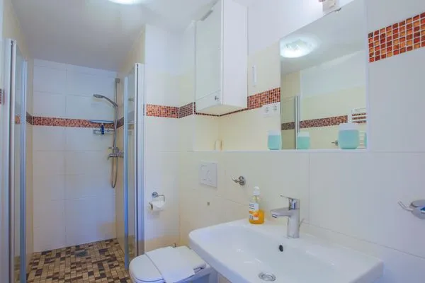 Badezimmer  Sanddorn