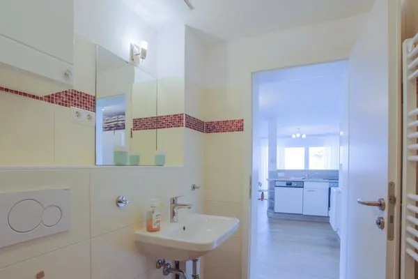 Badezimmer  Sanddorn