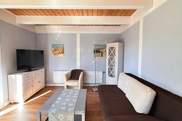 Wohnzimmer  Ferienwohnung Meeresrauschen Pellworm
