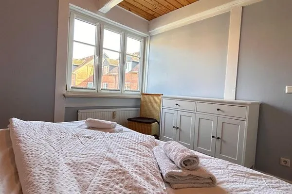 Schlafzimmer  Ferienwohnung Meeresrauschen Pellworm