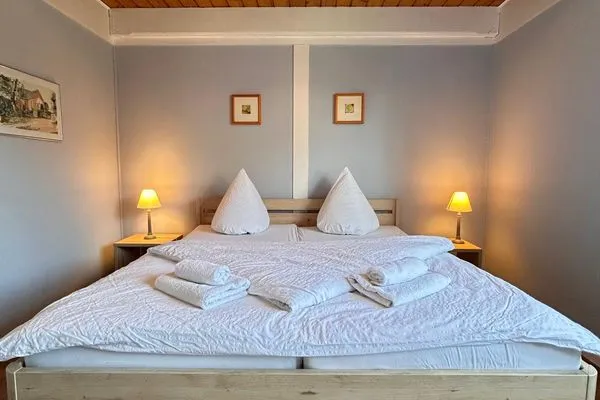 Schlafzimmer  Ferienwohnung Meeresrauschen Pellworm