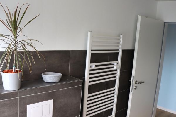  Ferienwohnung Seewiefke Esens - Badezimmer