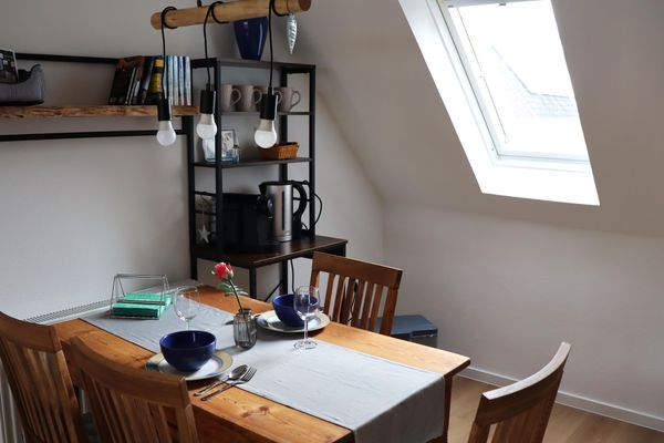  Ferienwohnung Seewiefke Esens - Küche / Küchenzeile