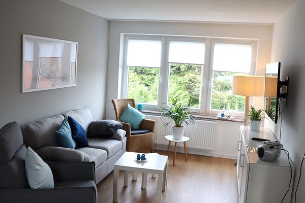  Ferienwohnung Seewiefke Esens - Wohnzimmer