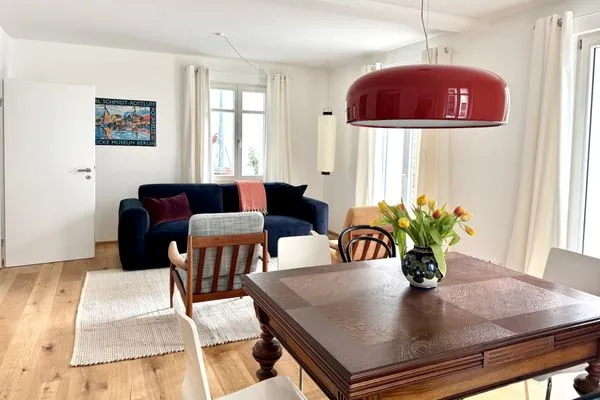  Ferienhaus `s Sommerhäusle Lindau und Umgebung - Wohnzimmer