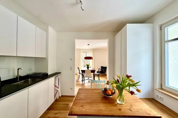  Ferienhaus `s Sommerhäusle Lindau und Umgebung - Küche