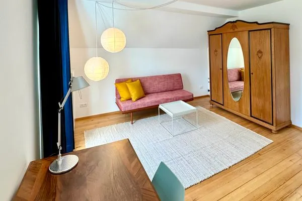  Ferienhaus `s Sommerhäusle Lindau und Umgebung - Schlafzimmer Kleiderschrank