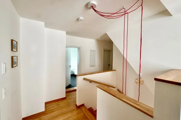  Ferienhaus `s Sommerhäusle Lindau und Umgebung - Treppenaufgang