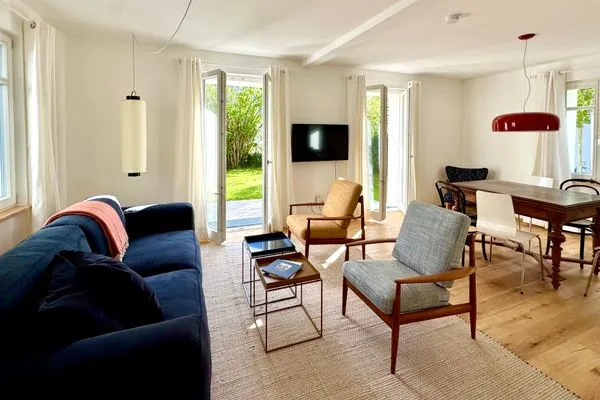  Ferienhaus `s Sommerhäusle Lindau und Umgebung - Wohnbereich