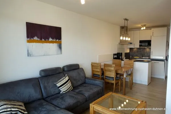 Wohnzimmer Panorama Whg 81, 5. OG