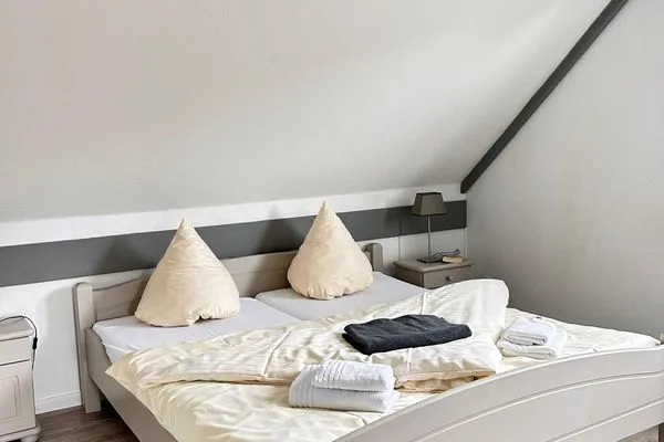 Schlafzimmer  Ferienwohnung Pellwormer Inselperle