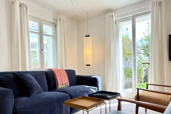  Ferienhaus `s Sommerhäusle Lindau und Umgebung - Wohnbereich