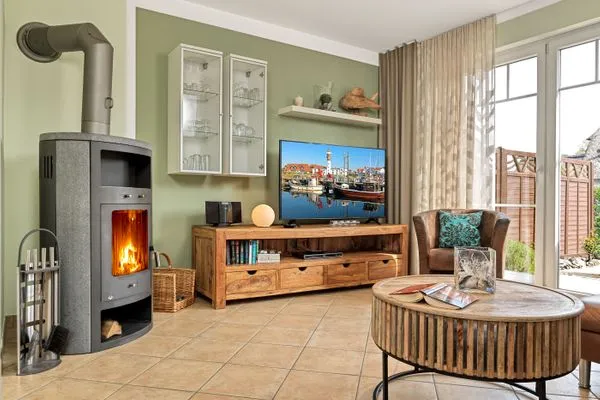 Wohnzimmer Doppelhäuser Timmendorf Strand Haus Ruh di ut