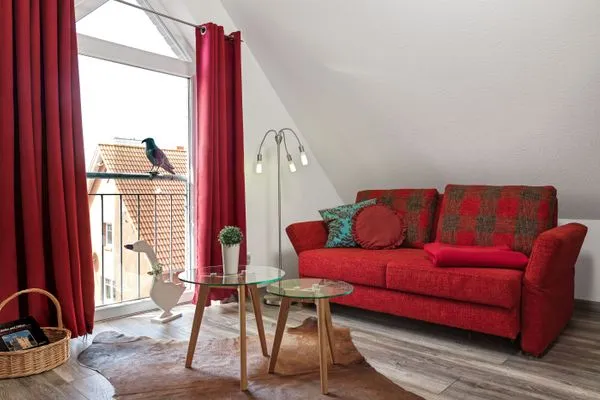 Wohnzimmer Doppelhäuser Timmendorf Strand Haus Ruh di ut