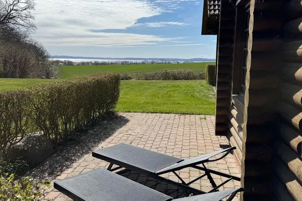 Terrasse  Blockhaus Alexander von Humboldt - 2. Reihe Meerblick