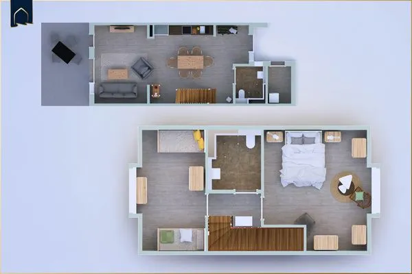 Grundriss  Ferienhaus Windspiel