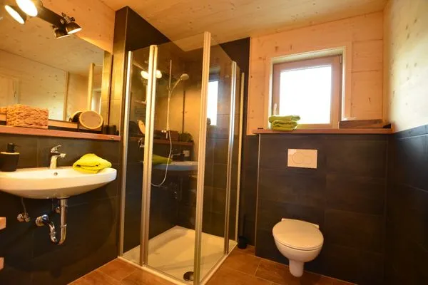 Badezimmer  Jägar Chalet - Feriendorf Via Claudia Haus 73