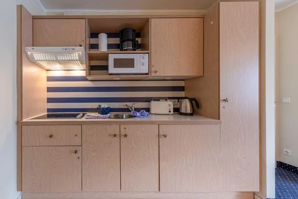 Ferienwohnung Deichperle Aparthotel Zingst - Küchenzeile  Deichperle