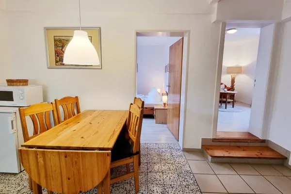 Küche / Küchenzeile  Ferienwohnung "Achtern Diek 2" 1. Reihe an der Ostseeküste
