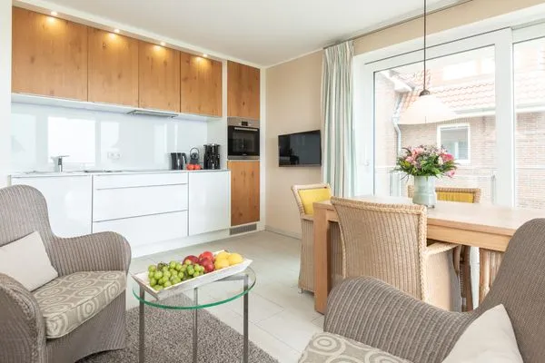 Küche / Küchenzeile  Ferienwohnung Friesenrose