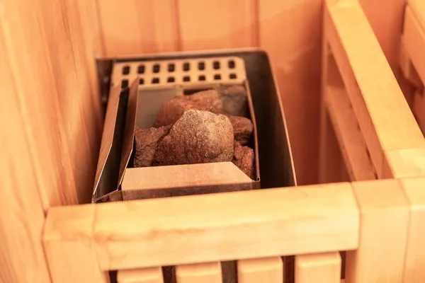 Sauna  Ferienwohnung Friesenrose