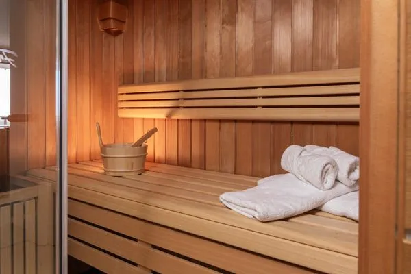 Sauna  Ferienwohnung Friesenrose