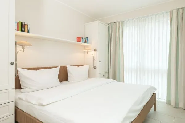 Schlafzimmer  Ferienwohnung Friesenrose