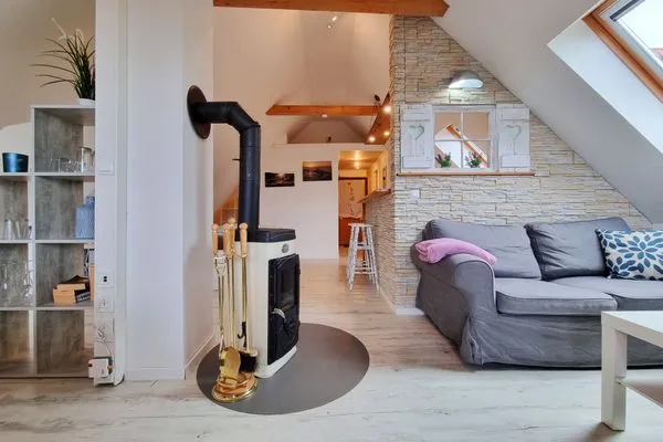 Wohnzimmer  Ferienwohnung "Ackerblick" in Schwartbuck