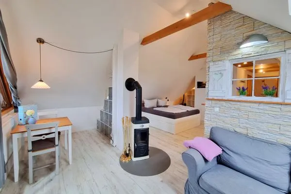 Wohnzimmer  Ferienwohnung "Ackerblick" in Schwartbuck