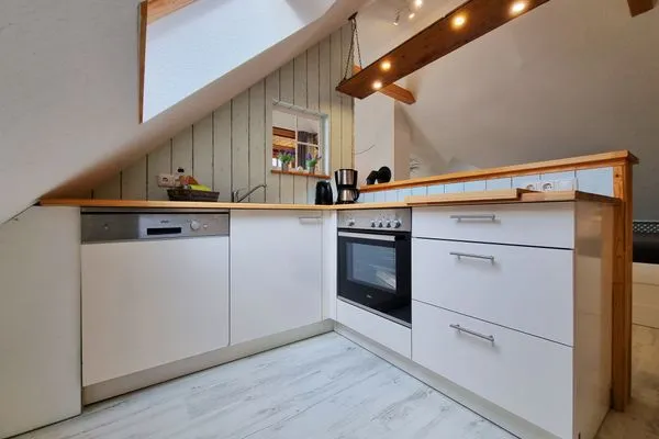 Küche / Küchenzeile  Ferienwohnung "Ackerblick" in Schwartbuck