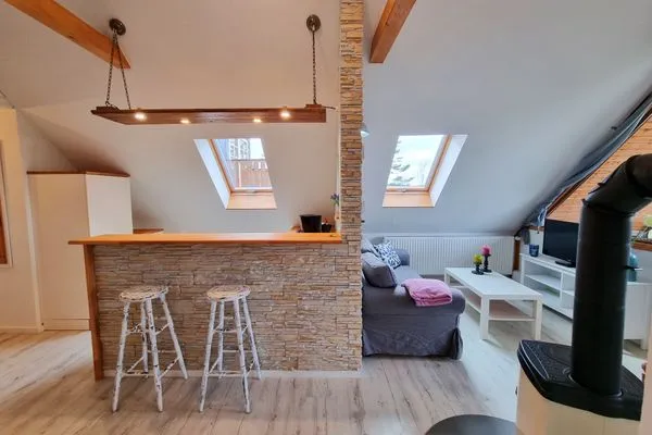 Wohnzimmer  Ferienwohnung "Ackerblick" in Schwartbuck