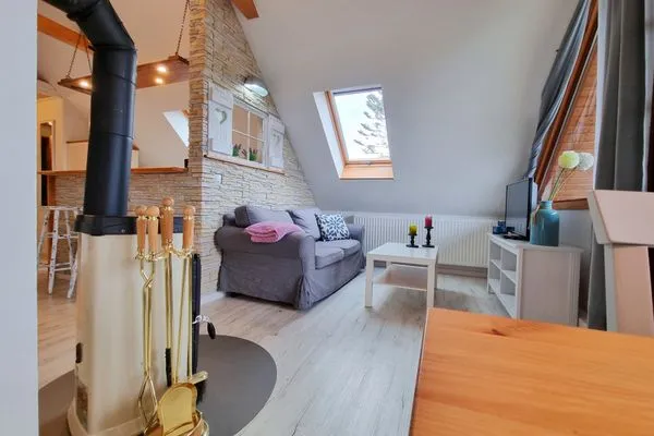 Wohnzimmer  Ferienwohnung "Ackerblick" in Schwartbuck